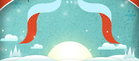 Detail of the Christmas Card