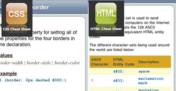 Css and Html cheat sheets