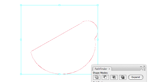 Drawing the body shape of the bird