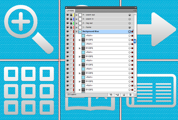 changing 1 background layer