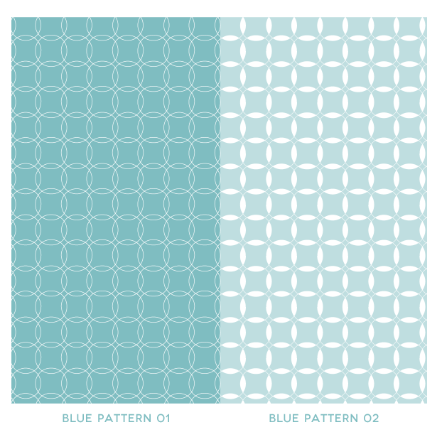 Blue Patterns