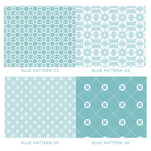 Blue Patterns