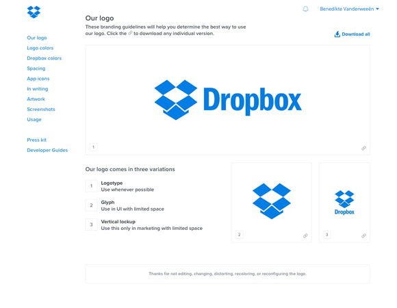 Logos & Branding by Dropbox