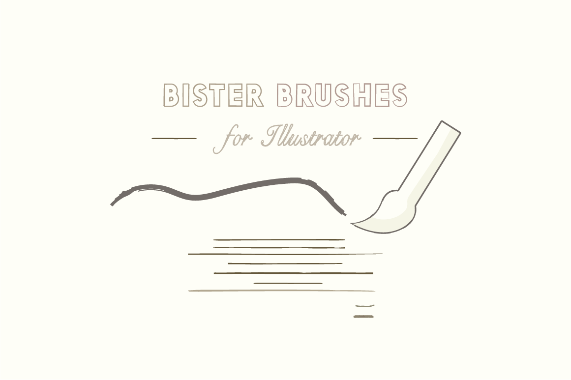 Bister Brushes for Illustrator