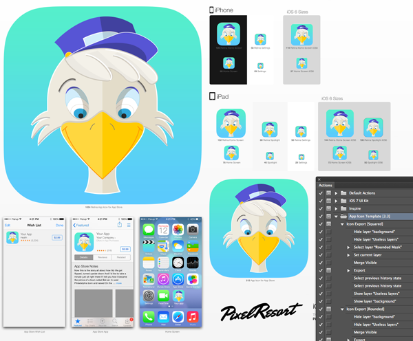 Tutorial on how to make your sketch an app icon